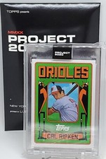 Topps Project 2020 #241 Cal Ripken Jr. Retro 1982 Topps Traded #TT98 RC Grotesk