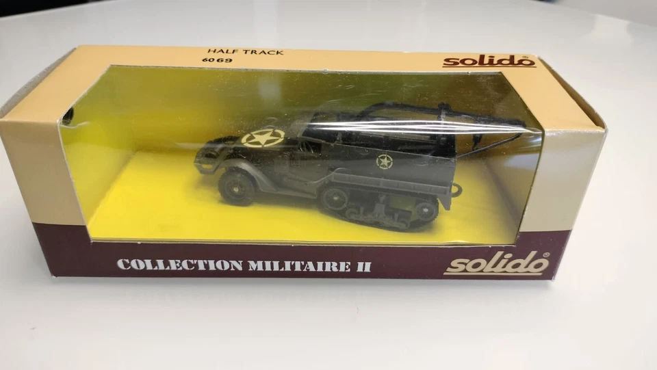 SOL6069 Solido Auto Cingolata Militare Half Track Collection Militaire  1/43 -A5 - Immagine 1 di 1