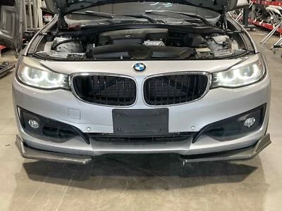 2016 BMW 328I GT OEM Front Bumper Cover 51117371828 83 Glacier Silver 14-16 Foto 1 de 3