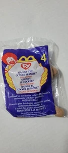 McDonalds Happy Meal 1999 Ty Teenie Beanie Babies # 4 Spunky the Cocker Spaniel - Picture 1 of 2