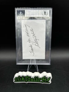 BETTY WHITE BECKETT AUTHENTIC AUTOGRAPH RC0624OY (DRP017186) - Picture 1 of 5