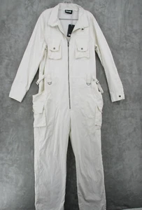 Darker Wave Jumpsuit Womens Medium Compression Utility Cargo Dolls Kill - Picture 1 of 14