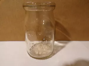 St Paul Milk Dairy geprägter Hüttenkäse - Sauerrahm Glas Milch Minnesota - Bild 1 von 6
