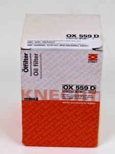 Ölfilter MAHLE OX 559D für Saab Opel Chevrolet 9-5 Astra J Caravan Corsa D - Picture 1 of 2