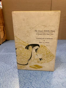 THE IZUMI SHIKIBU DIARY: A Romance of the Heian Courty HB Harvard 1969 Japan - Imagen 1 de 5