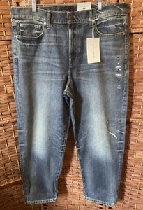 NWT Lucky Brand Men’s Vintage Loose Distressed Jeans 36X29 - Picture 1 of 8