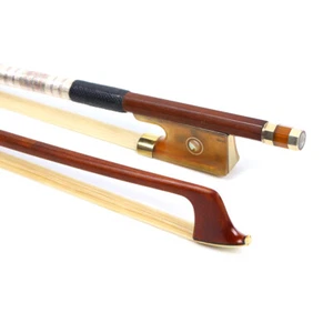 Violin Bow 4/4 Brazil Wood Advance Model Professional Natural House Hair Bow - Picture 1 of 9