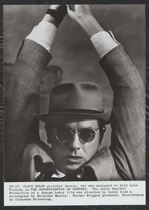 GAFAS DE SOL DE ESCRITORIO ALAIN DELON RICHARD BURTON THE ASSASSINATION OF TROTSKY ’72 - Imagen 1 de 1