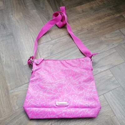 CARPISA pink shoulder side cross body bag strap white Y2K 00s 90s fairy cute  - Image 1 of 4