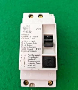 MK LN6730 30A Amp RCD Circuit Breaker 30mA LN 6730 - Picture 1 of 2