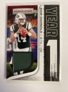 Sam Darnold ROOKIE 2018 Rookies & Stars Year One Relics #YO-3 - Picture 1 of 2