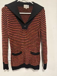 Vintage Horchow Wool Blend Sweater Stripes Halloween 80’s - Picture 1 of 5