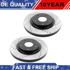 Rotores de freno traseros para Chrysler Sebring 200 Dodge Avenger Mitsubishi Lancer 5 lengüetas - Imagen 1 de 6