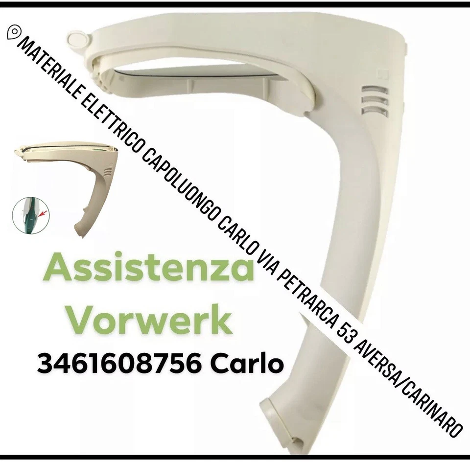 TIPO VORWERK CONDOTTO FOLLETTO LATERALE ASPIRAZIONE ARIA PER VK 130 131 ASPIRAPOLVERE VORWERK