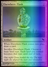 Magic the Gathering MTG Elsewhere Flask (250) Shadowmoor   LP FOIL