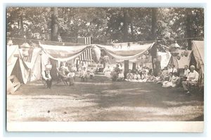 Banderas de mujer RPPC para eventos tempranos - Miami Av Sign Ohio? - Imagen 1 de 3