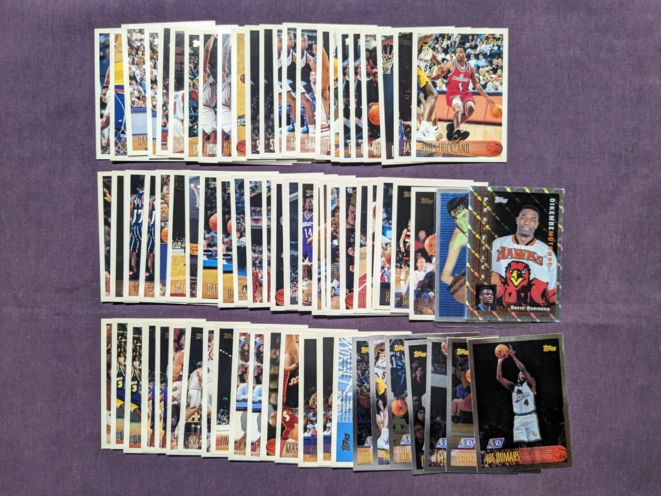 1996-97 Topps Basketball - - - Pick A Card - - - Complete a Set - Image 1 of 1