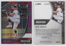 2020 Panini Prizm Draft Picks Red and Purple Hyper Prizm Nick Garcia #PDP79