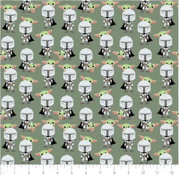 Tela de algodón colección mandaloriana Star Wars y Star Wars por yarda Foto 1 de 1