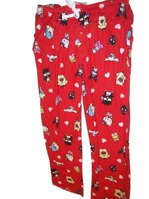 PANTALONES PIJAMA HELLO KITTY AND FRIENDS TALLA XL (B40) Foto 1 de 4