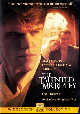The Talented Mr Ripley (DVD-2000,1-Disc) R1. *"His Envy Takes a Murderous Turn"* - Image 1 of 4