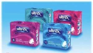 ULTREX BLAU SANITÄR Passform Flügel Damenhygiene Pflege | Wählen Sie Ihre Pads | - Bild 1 von 10