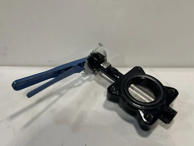 3” Lug Style Butterfly Valve Ductile Iron, EPDM Seal, CF8 Disc, Lever Actuator - Image 1 of 4