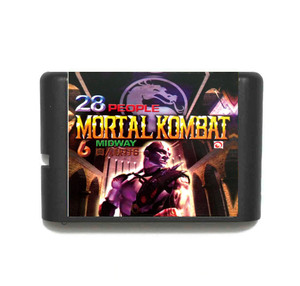 Mortal Kombat 6 Midway 28 People 16 bit MD Game Card For Sega Mega Drive For Gen
