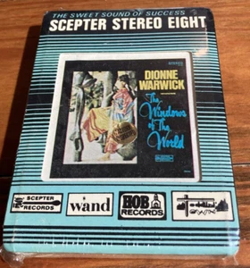 Dionne WarwickeTHE WINDOWS OF THE WORLD Factory Sealed 8 Track Tape 1970s - Picture 1 of 5