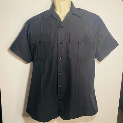 男式短袖衬衫 FlyingCross LAPD Navy F1 UD12000 15.5 86 Urban Defender — 第 1/3 张图片