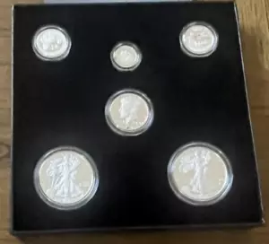 US Mint Limited Edition 2021 Silber Proof Set American Eagle Collection (21RCN) - Bild 1 von 6