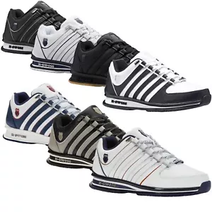 K-Swiss RINZLER Herren Leder Sneaker Echtleder Sportschuhe ZX 750 01235-050-M - Bild 1 von 29