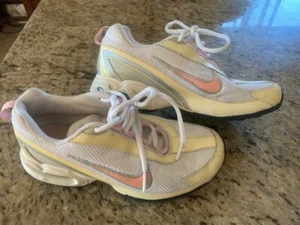 Nike Air Max Torch 3 White/Silver/Pink Running Shoes Size Youth US 5.5 - Picture 1 of 8