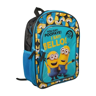ST. MAJEWSKI Minions Rucksack 38 cm - großer Rucksack für Schule, Kindergarten und Freizeit