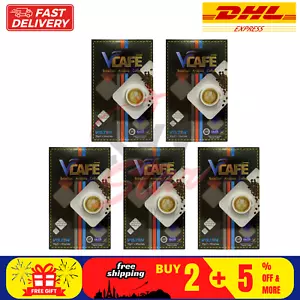 5 X Brazilian Arabica Coffee, Black Ginger Extract By VOLTEN VCAFE Free Shipping - Picture 1 of 5