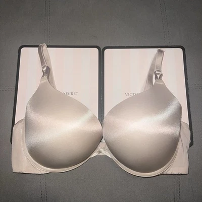 Sujetador Victoria’s Secret 38C Miraculous Plunge Bombshell Añadir 2 Tazas Super Push Up Foto 1 de 4