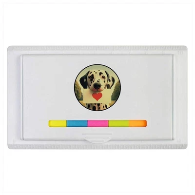 'Dalmation Love Note' Sticky Note Ruler Pad (ST00038011) - Image 1 of 2