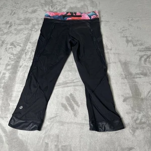 Lululemon Damen kurze Capri Legging Sporthose Größe 4 - Bild 1 von 16