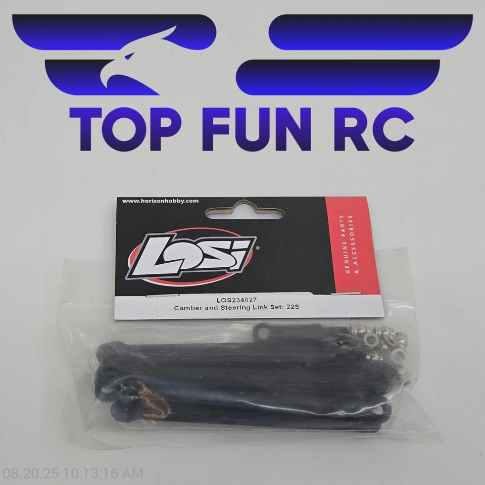 Losi LOS234027 Camber & Steering Link Set For 22S Drag - Image 1 of 1