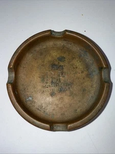 VINTAGE BRASS ASHTRAY FROM THE ROYAL HOSPITAL WOLVERHAMPTON 8.5 Wide (205a) - Picture 1 of 2