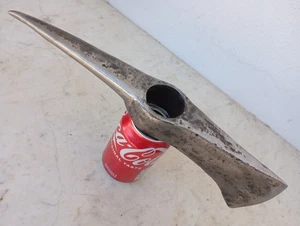 De colección Barco de Guerra Bombero Acero Hacha Enorme Con Herramienta de Punta Rescate Bombero - Imagen 1 de 20