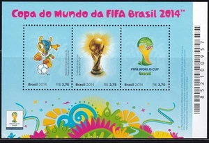tspo450 Brazil 2014 soccer MNH - Picture 1 of 1