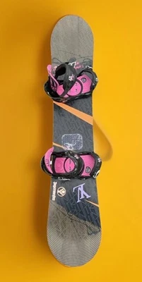 Tabla dividida Nitro Lectra para mujer Snowboard 146 tabla dividida balancín plana impecable Foto 1 de 4