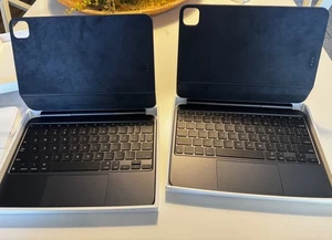 Klawiatura Apple Magic CZARNA MWR23LL/A - do iPada Pro 11 cali M4 OPEN BOX - Zdjęcie 1 z 8