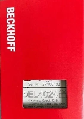 New In Box BECKHOFF EL4024 EL4024 PLC Module EL4024 PLC - Image 1 of 2