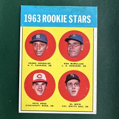 Tarjeta de béisbol 1963 Topps #537 1963 Rookie Stars auténtica - ver fotos - excelente Foto 1 de 4