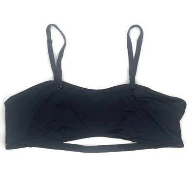 GOOD AMERICAN Sujetador Bikini Top Tank Playa Natación Shapelifter Negro Talla Grande 5XL Foto 1 de 4