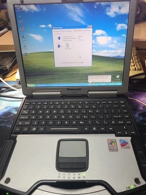 Panasonic Toughbook CF-29  Pentium CPU, 1gb RAM 150gb Hdd, Touchscreen, GPS Etc. - Image 1 of 4
