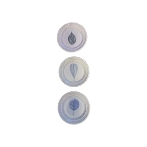 Portmeirion Mini Piatto Burro Pat Piatti Set di Tre Fuori Produzione Decorazione Cucina - Foto 1 di 6