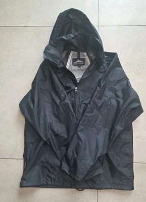 PORTWEST NAVY CLASSIC RAIN JACKET WATERPROOF DURABLE SEALED SEAMS MEDIUM - Image 1 of 4